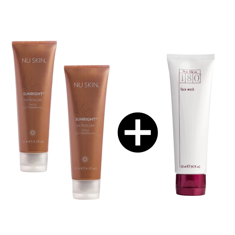 Nuskin Sunright Insta Glow tanning gel